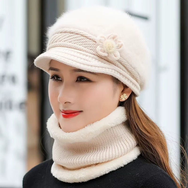 KnittedHat Duo Hat & Scarf Warm Set - Kalinzy