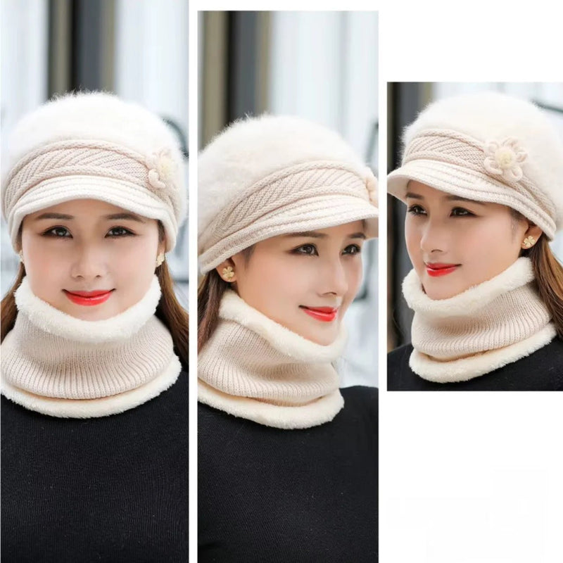 KnittedHat Duo Hat & Scarf Warm Set - Kalinzy