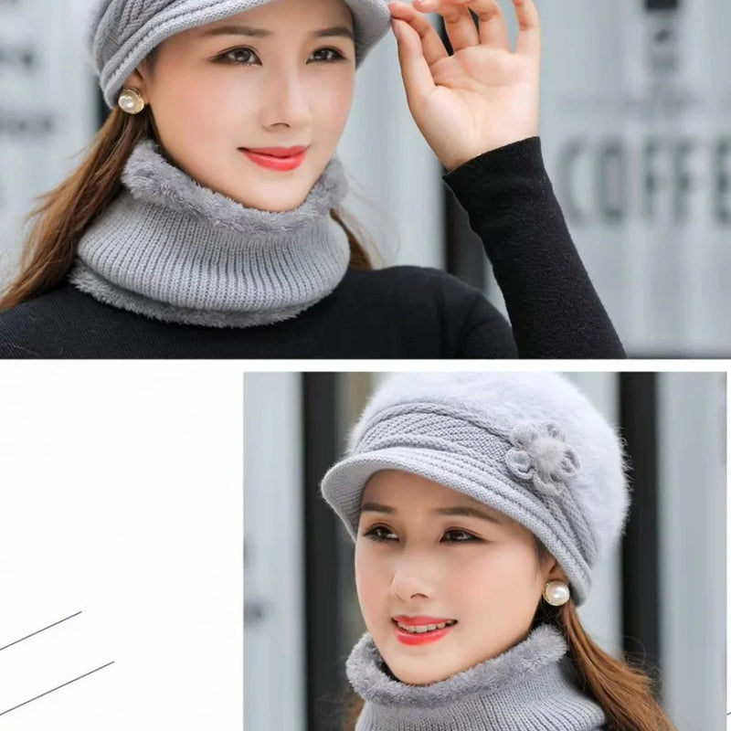 KnittedHat Duo Hat & Scarf Warm Set - Kalinzy