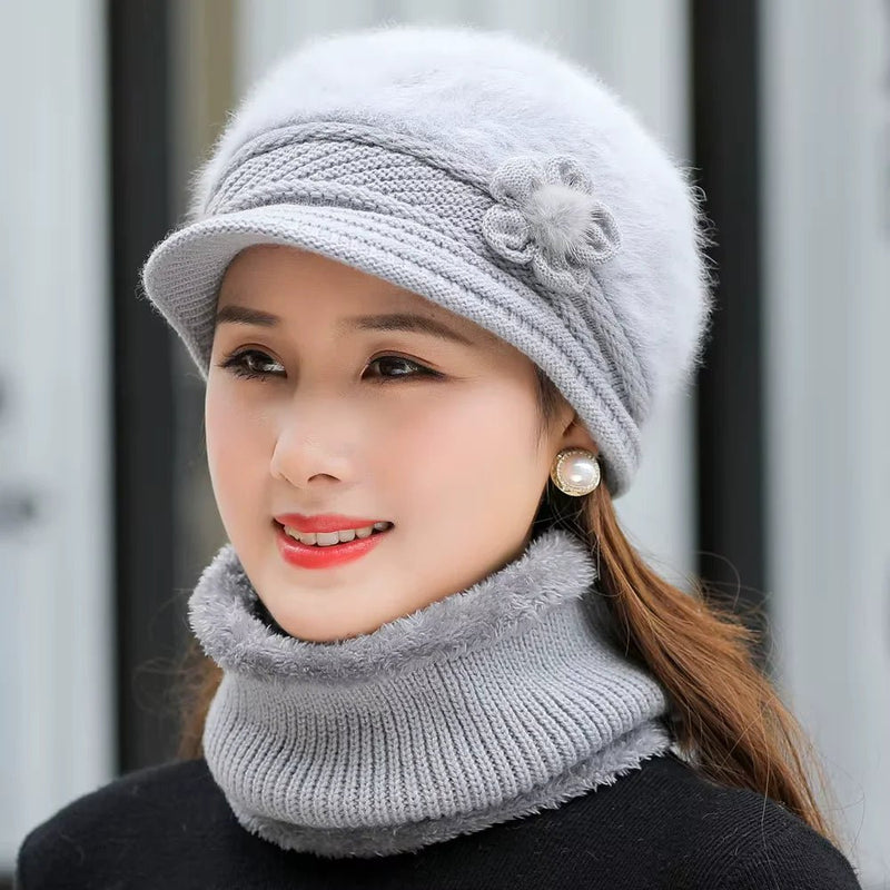 KnittedHat Duo Hat & Scarf Warm Set - Kalinzy