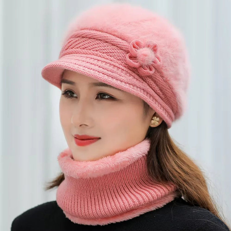 KnittedHat Duo Hat & Scarf Warm Set - Kalinzy