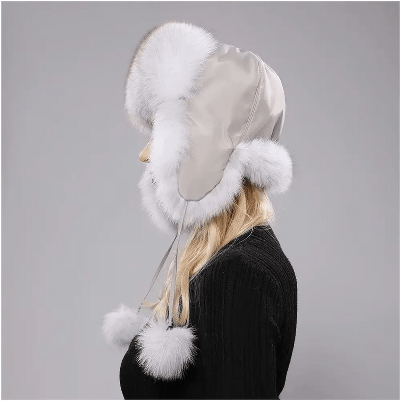 LuxeFox Fur Ushanka Hat - Kalinzy