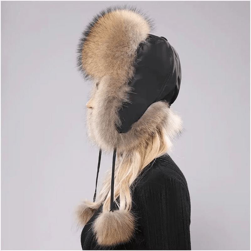 LuxeFox Fur Ushanka Hat - Kalinzy