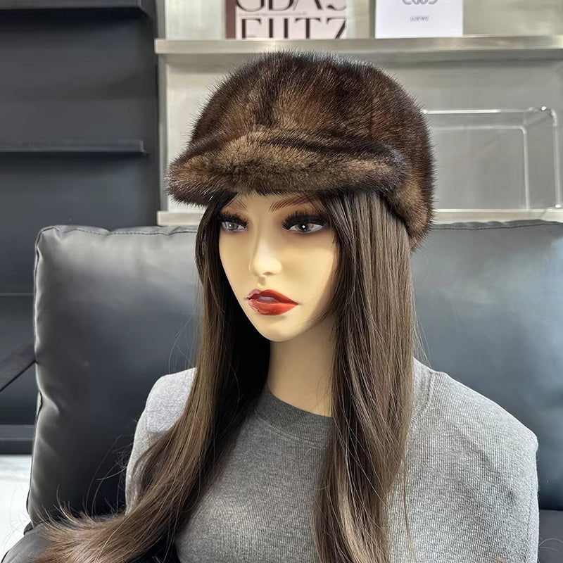 MinkGlam Winter Fur Hat - Kalinzy