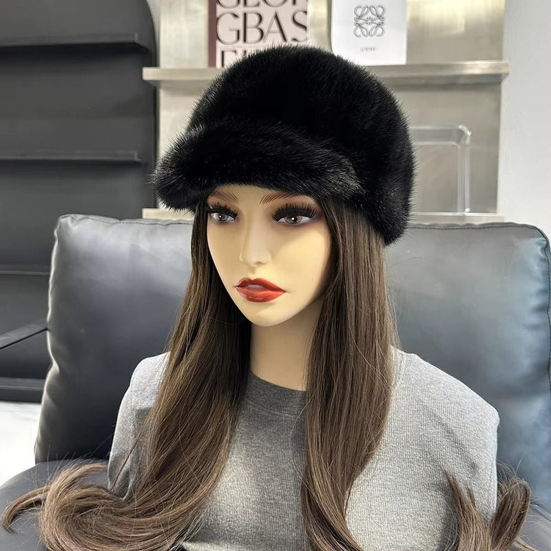 MinkGlam Winter Fur Hat - Kalinzy