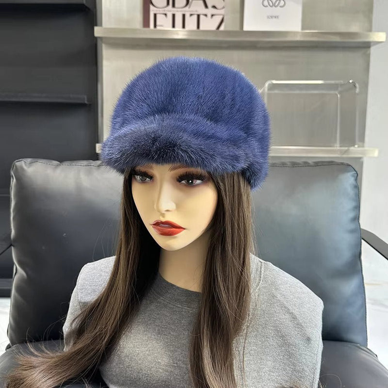 MinkGlam Winter Fur Hat - Kalinzy