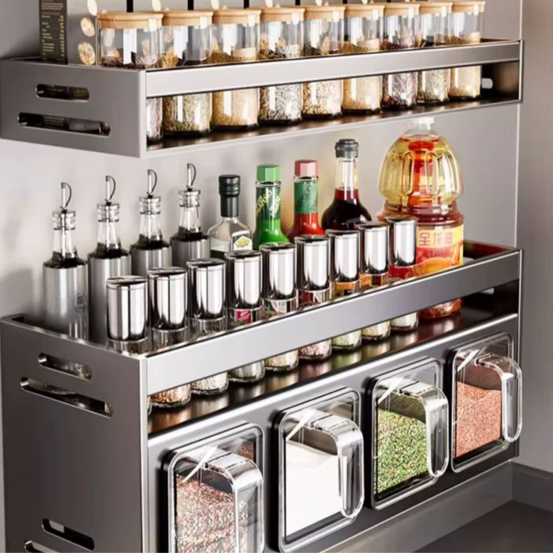 SmartSpace Wall Mounted Spice Rack - Kalinzy