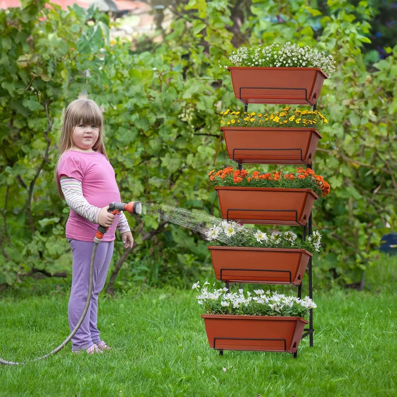 SpaceGrow 5 - Tier Vertical Raised Garden Bed Planter - Kalinzy