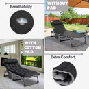 SunNest - Foldable Lounge Chair with Pad - Kalinzy