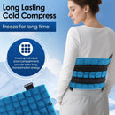 ThermaPad - 13x22 Inch Large Ice Pack for Back/Waist/Knee Reusable Cold/Hot Pad - Kalinzy