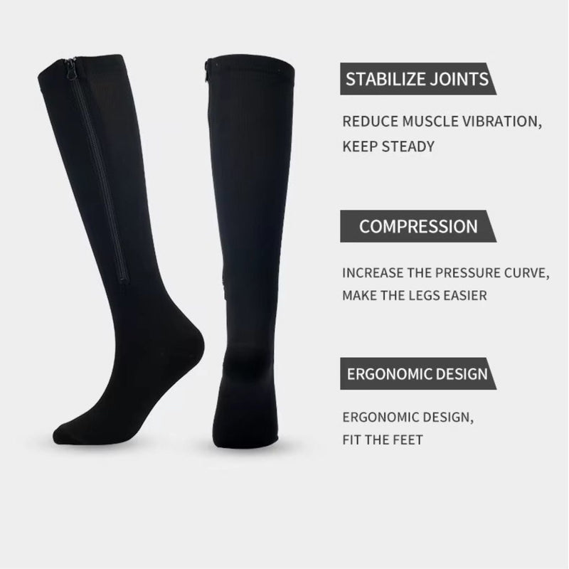 ZippEase Zipper Compression Socks - Kalinzy