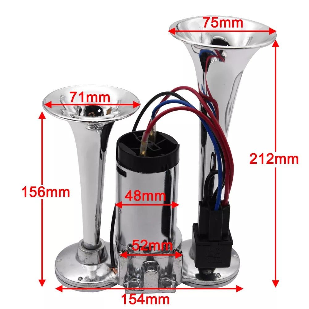 12V Train Horn For Vehicles - Kalinzy