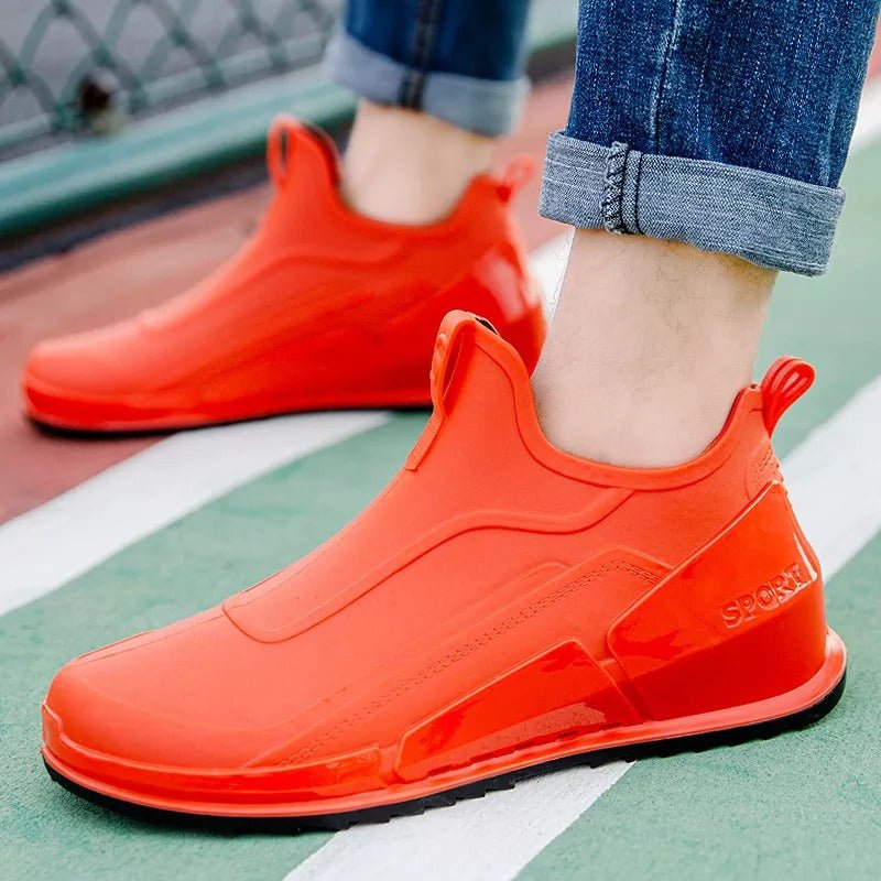 2022 New Mens Rain Boots | Waterproof Rubber Shoes - Kalinzy