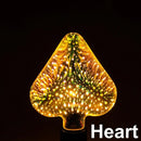 3D Fireworks LED Light Bulb - Kalinzy