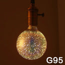 3D Fireworks LED Light Bulb - Kalinzy