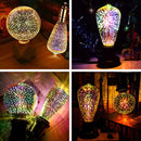 3D Fireworks LED Light Bulb - Kalinzy