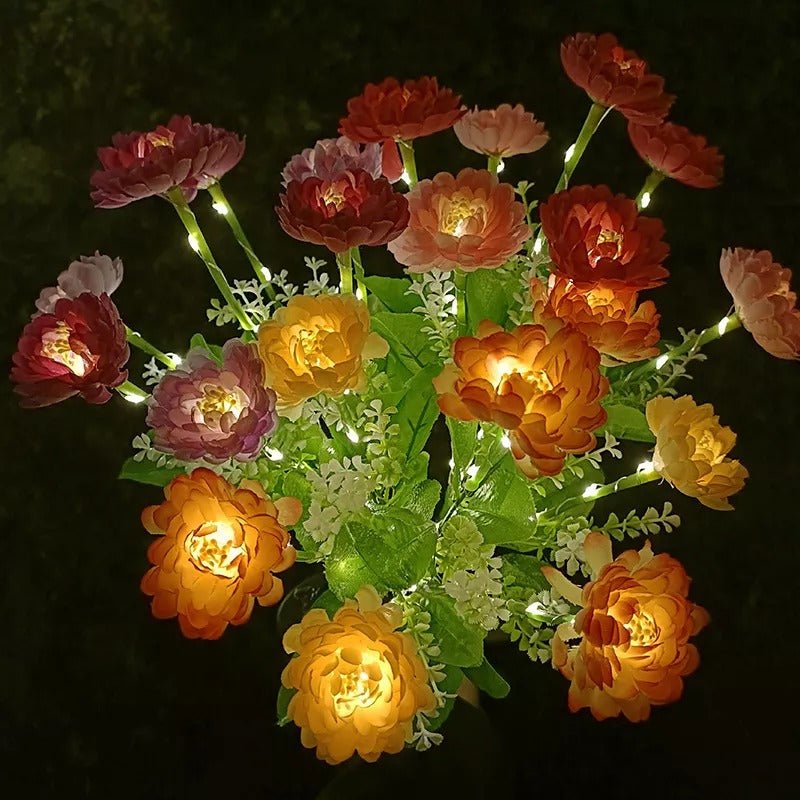 7 Head Solar Flower Lights - Kalinzy