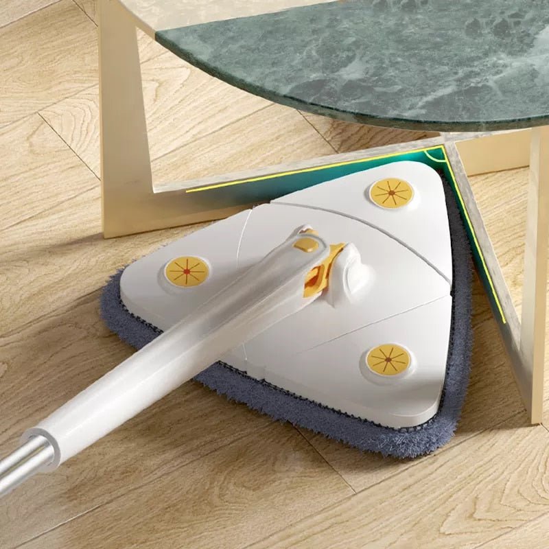 Best Mop For Cleaning | 360° Rotating Triangle Head - Kalinzy