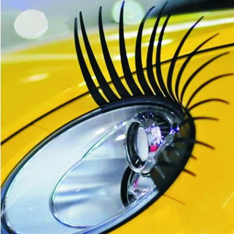 Car Stickers 3D Charming Eyelashes - Kalinzy