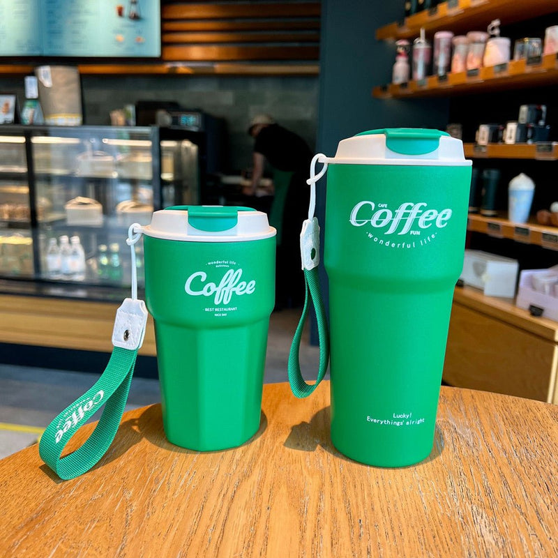 Coffee Travel Mug | 14oz - 21oz Tumbler - Kalinzy