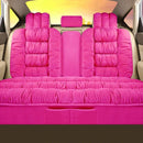 Cushioned Plush Car Seat Cover For Front and Back Seat - Kalinzy