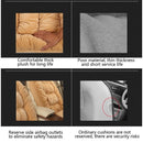 Cushioned Plush Car Seat Cover For Front and Back Seat - Kalinzy