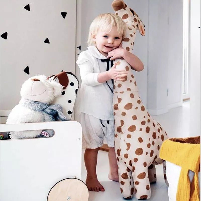 Cute Giraffe Stuffed Animal Plush Pillow - Kalinzy