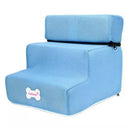 Dog Stairs For Bed 3 Steps Pet Ramp - Kalinzy