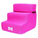Dog Stairs For Bed 3 Steps Pet Ramp - Kalinzy