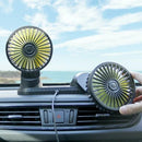 Double Cooling Car Fan - Kalinzy