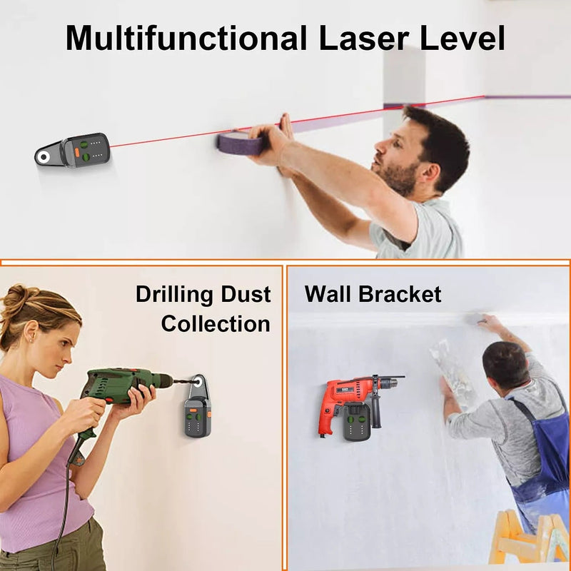 Electric Drill Dust Collector with Laser Level - DC10 - Kalinzy