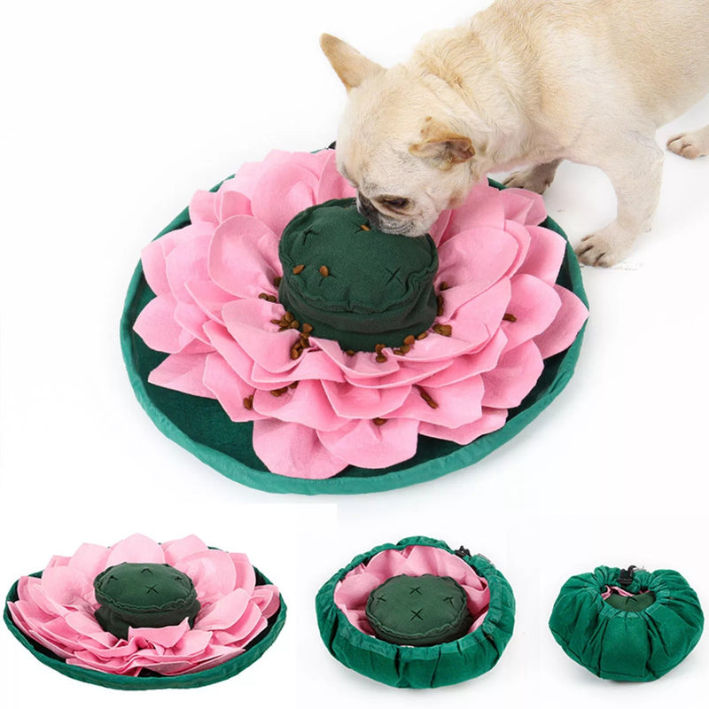 Foldable Snuffle Mat and Slow Feeder For Dogs - Kalinzy