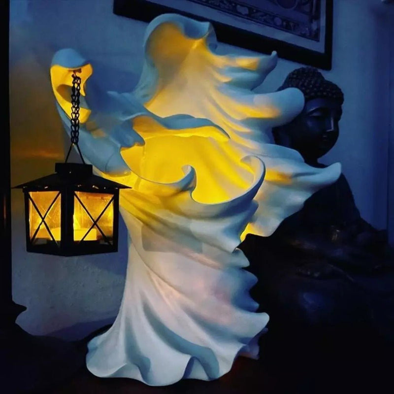 Ghost With a Lantern Lamp