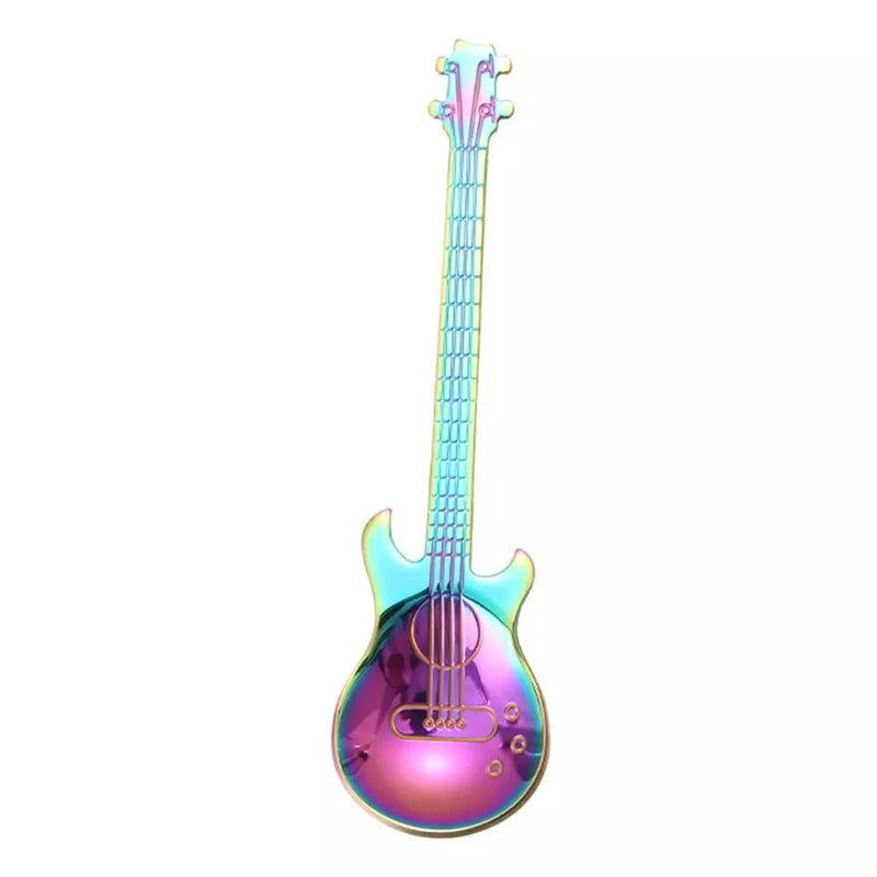 Guitar Coffee Stainless Steel Spoon Set