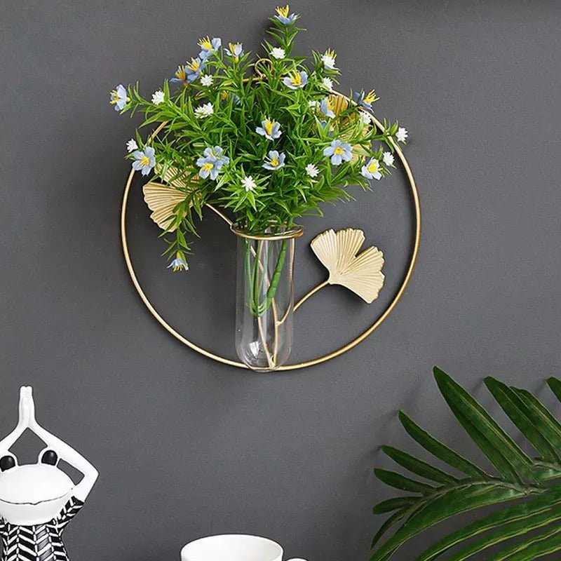 Hydroponic Wall Vase | Decorative Hanging Flower Vase
