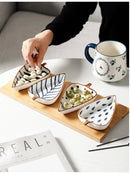 Leaf Shape Plates Set