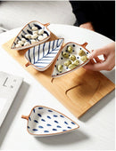Leaf Shape Plates Set