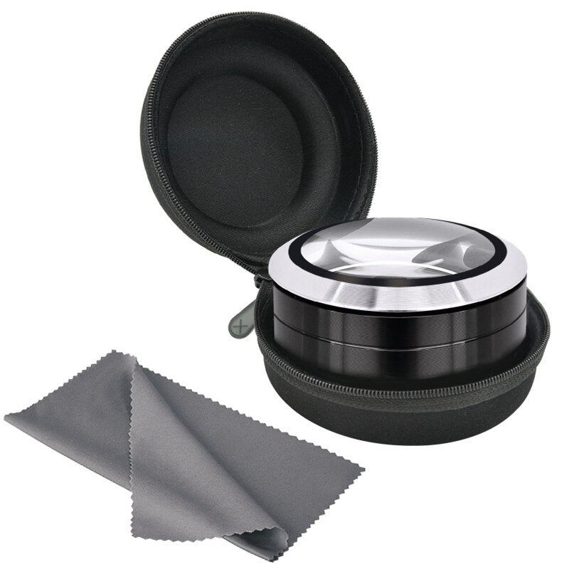LED Magnifying Glass for Reading 5X Lens