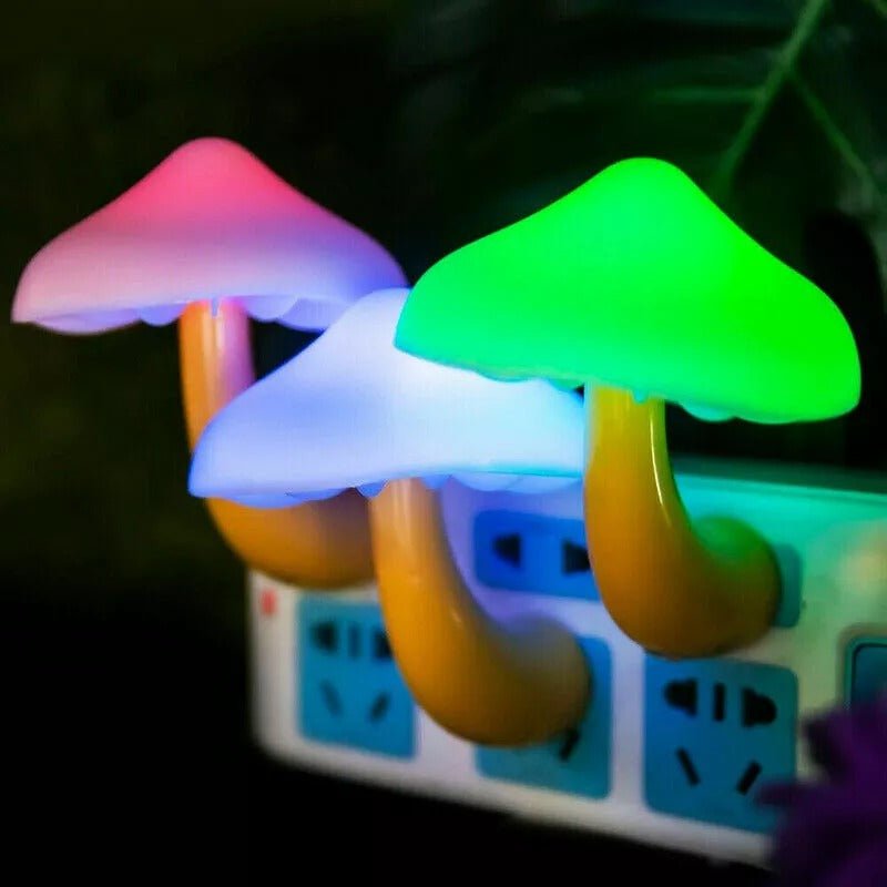 LED Mushroom Night Light Lamp