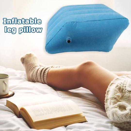 Leg elevation pillow - Inflatable wedge pillow for legs