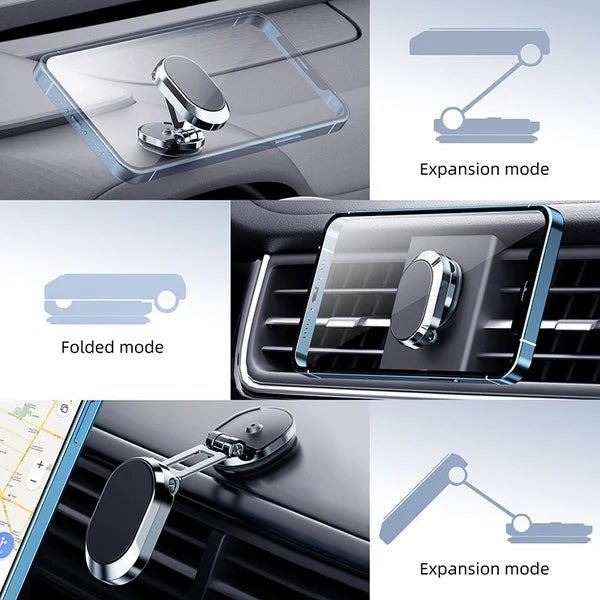Foldable Magnetic Phone Holder for Car