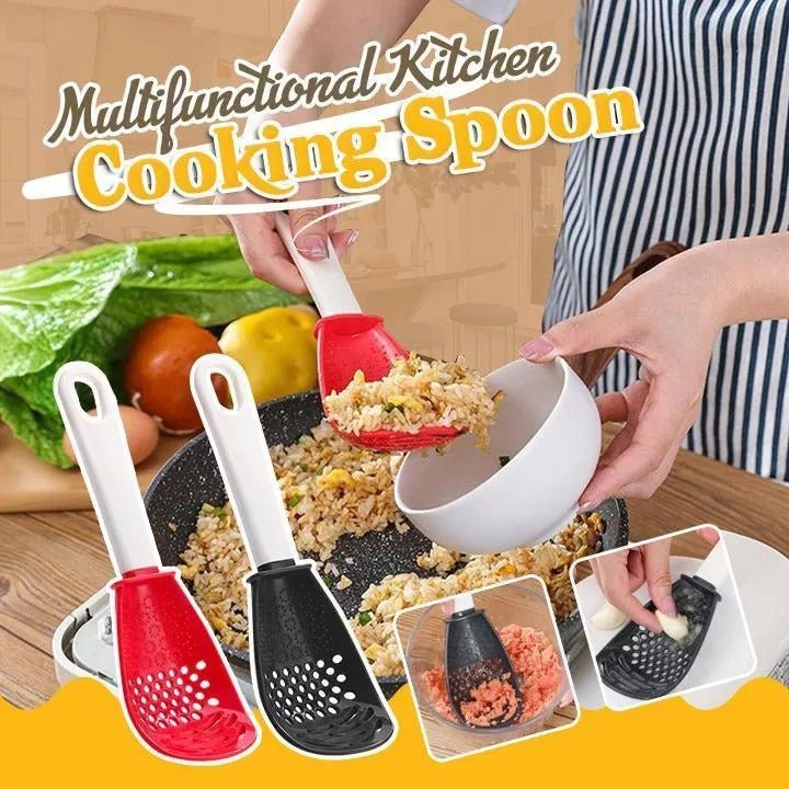 Multifunctional all-in-one kitchen spoon