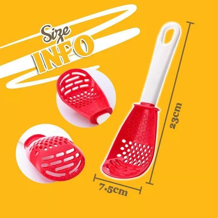 Multifunctional all-in-one kitchen spoon