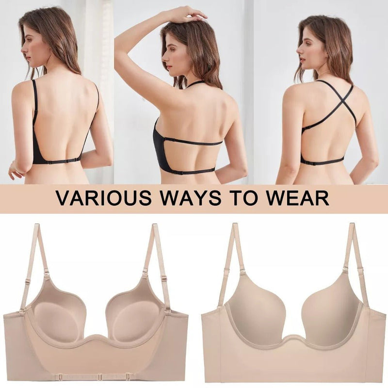 Push Up Backless Bra For Low Back Dress