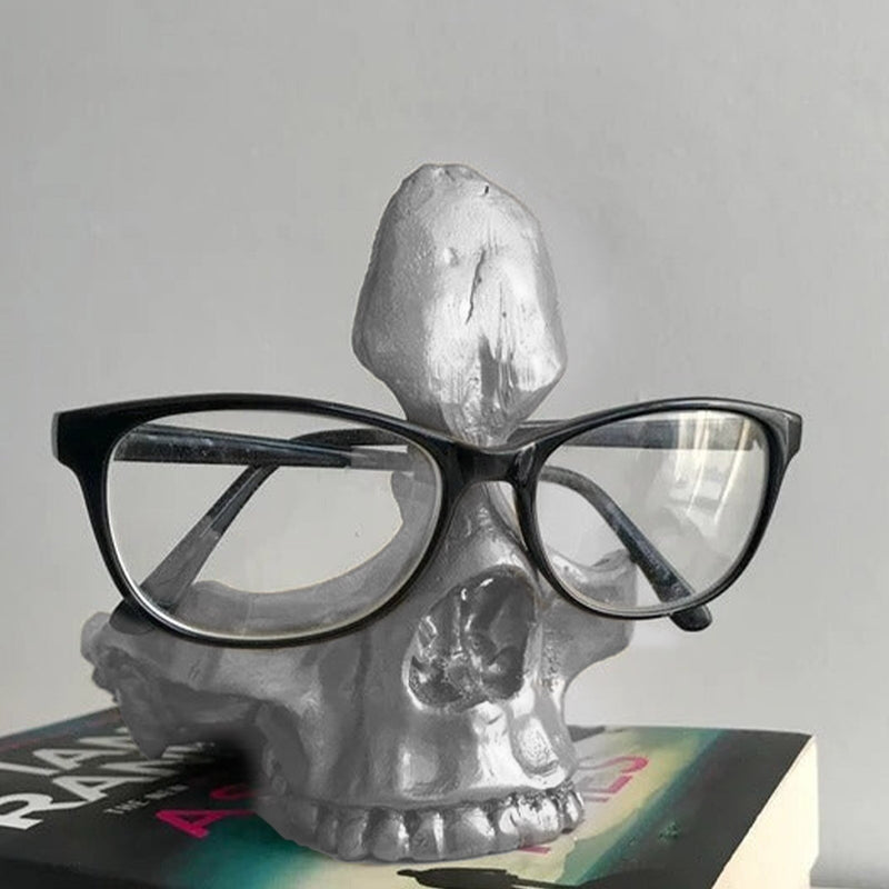 Skull Glasses Holder Stand