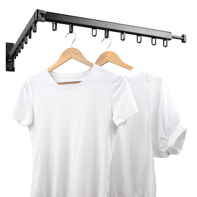 Wall Mounted Drying Rack | Two Section Folding Arm