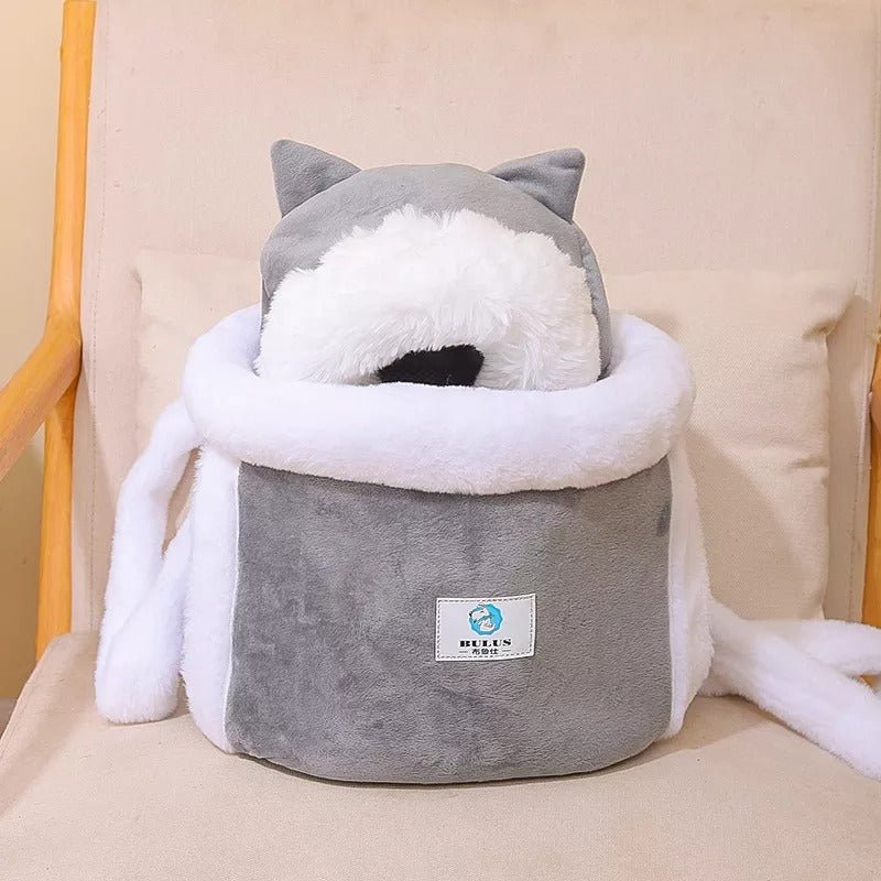 Warm and Cosy Cat Carrier - Cute Pet Backpack
