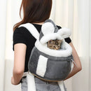 Warm and Cosy Cat Carrier - Cute Pet Backpack