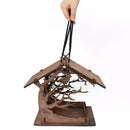 Wooden Birdfeeder Birdhouse