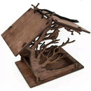 Wooden Birdfeeder Birdhouse